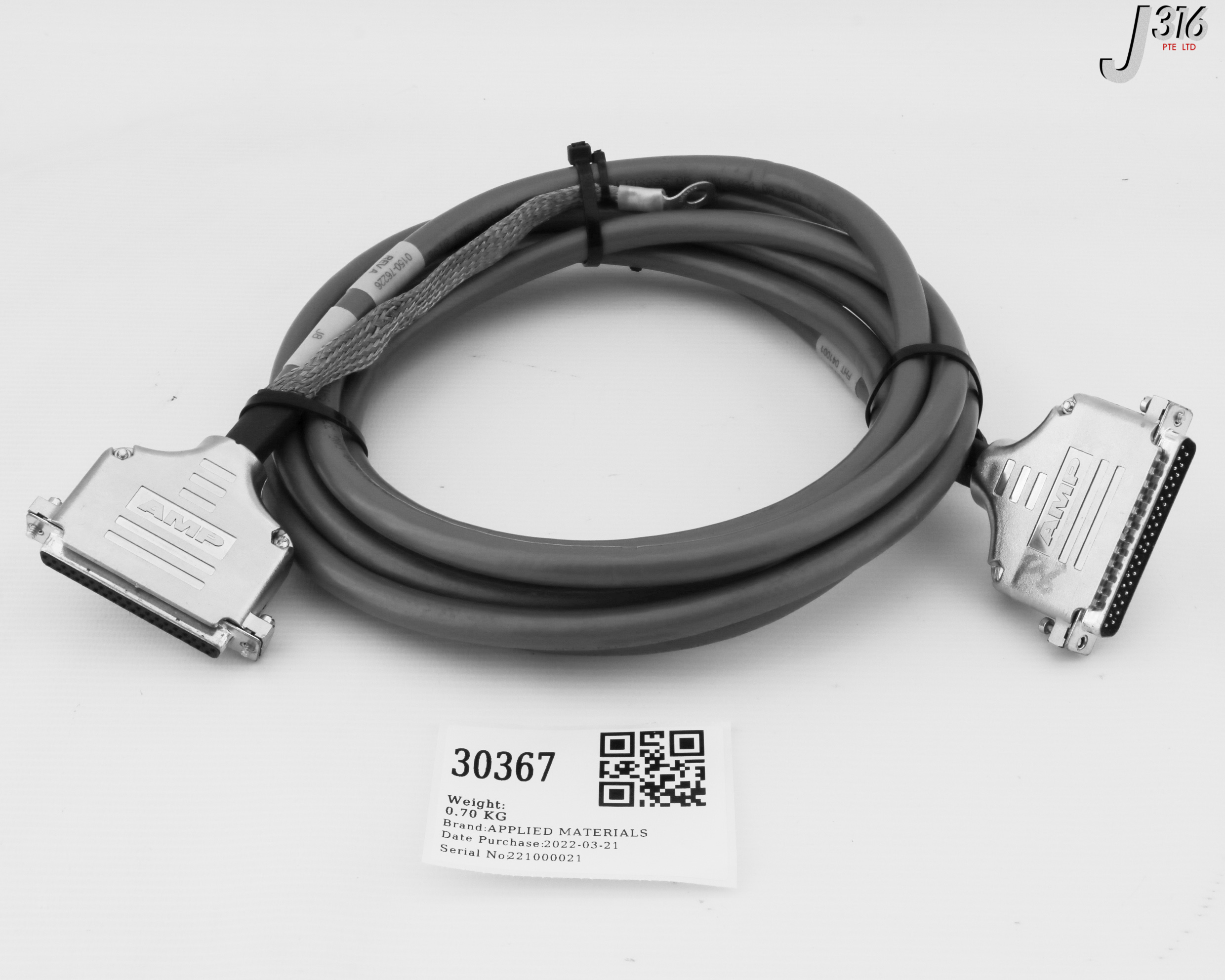 【専用】オーダー 30367 APPLIED MATERIALS CBL ASSY, EMC COMP., ANALOG #2 GAS PANEL